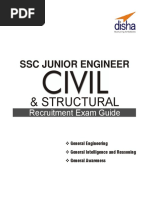 SSC Junior Engineering Exam 2020 Civil Engineering