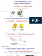 Chiral Catalysis For Therapuetic Drugs