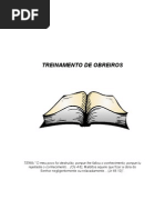 treinamento de obreiro