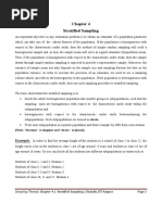 Chapter4 Sampling Stratified Sampling 1