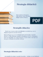 Strategia Didactică