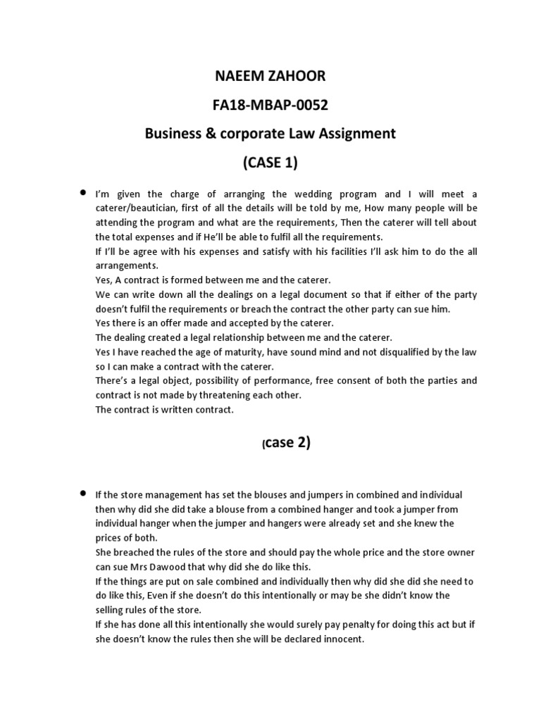 Law Assignment Lease Civil Law Legal System Law Assignment Lease Civil Law Legal System