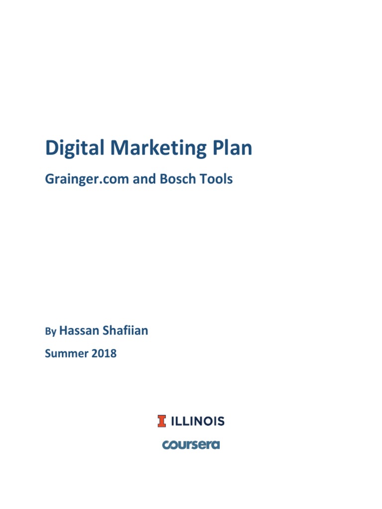 Digital Marketing Plan Pdf Pdf Digital Marketing Search Engine