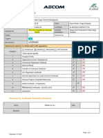 Supplier's Pre-Qualification Check Sheet