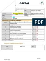 Supplier pre-qualification checklist for Jeddah cargo terminal