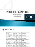 Project Planning Final