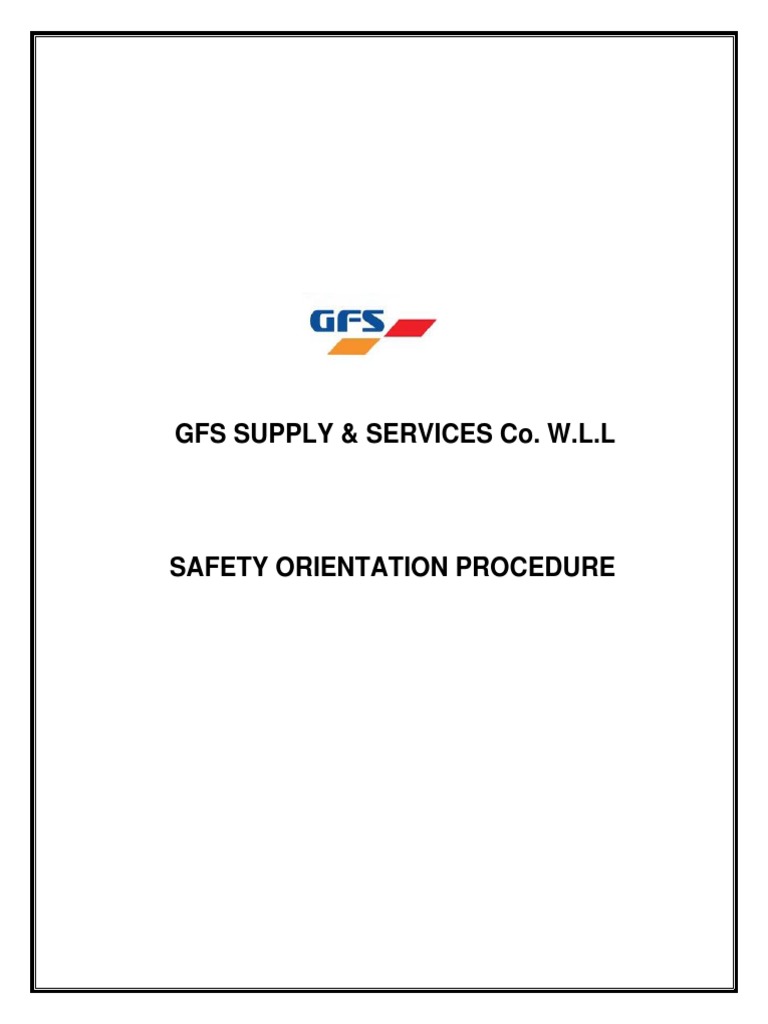 Safety Orientation Procedure Guide | PDF | Elevator | Ladder