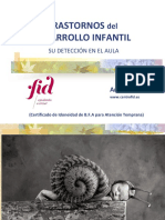 TRASTORNOS Del DESARROLLO INFANTIL PDF