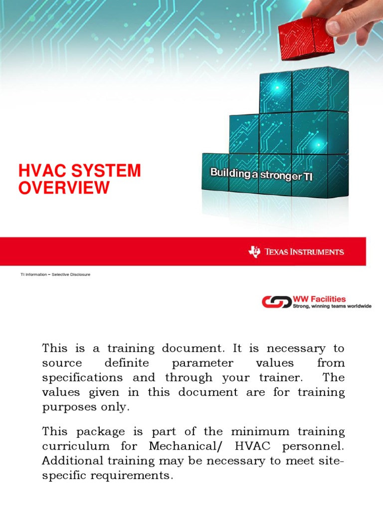 HVAC Air Handler Safety Training Guide | PDF | Duct (Flow) | Air ...