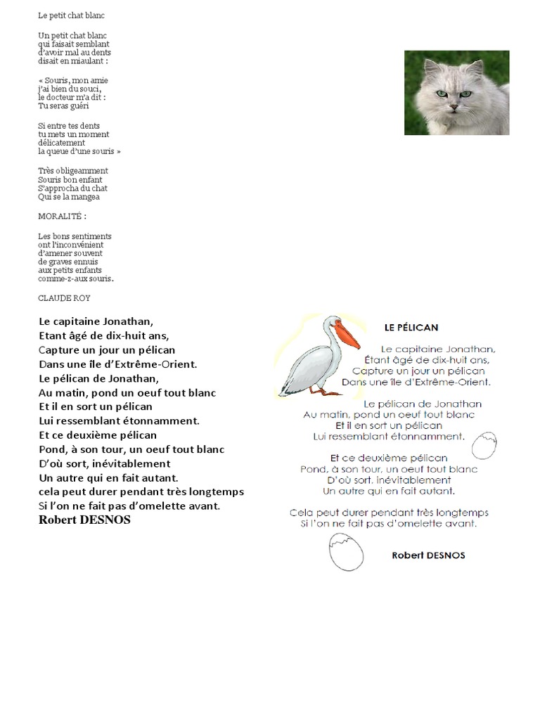 Poemes Narratifs Pdf