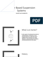 Inerter Based Suspension Systems