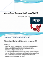 SUJUD Akreditasi RS Versi 2012