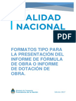 DNV Formatos Tipo para Presentacion Informes