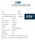 Fiche de prèinscription Master mkg stratégique et commerciale fsjes ain sbaa