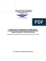 UNERG NORMAS PARA LA ELABORACIÓN Y APROBACIÓN DE.pdf