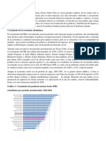 Análisis Económico y Social Del Gobierno de Álvaro Uribe