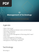 Management of Technology