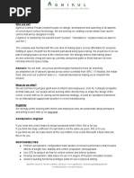 Aerodynamics Engineer Job Description PDF