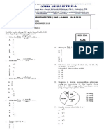 Soal Matematika 12 AK A21