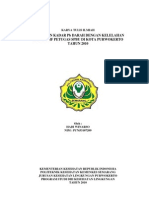 Download KTI PB amp Kelelahan  Hubungan Kadar Timah Hitam Darah Dengan Kelelahan Subyektif Petugas SPBU di Kota Purwokerto Tahun 2010 by Hadi Winarso SN43985008 doc pdf