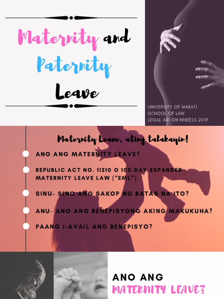 Maternity and Paternity Leave PDF