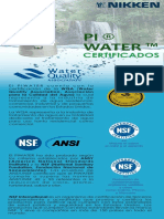Certificados Piwater