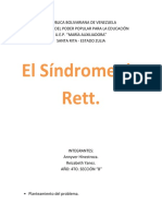 Síndrome de Rett