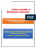 Namma Kalvi 12th Physics Volume 2 Important Questions em 216263 PDF