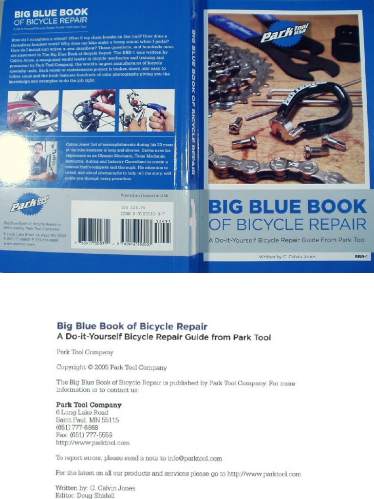 blue book bike repair