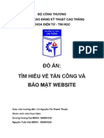 DA Tim HieuTan Cong Va Bao Mat Web - Duong Hoang Dai - NguyenTuanDat