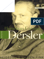 Martin Heidegger - Eugen Fink - Heraclitus Üzerine Dersler PDF
