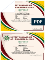 Cetak Sertifikat Wisuda 20182019