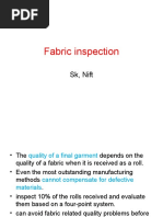 Fabric Inspection: SK, Nift