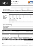 UTI Mutual Fund Signature Attestation Form | PDF | Signature | Written ...