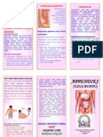 leaflet appendicitis