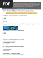 Aero Technology Easa Module 4 Electronic Fundament