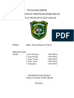 Tugas Kelompok Perkembangan Teknologi Komunikasi