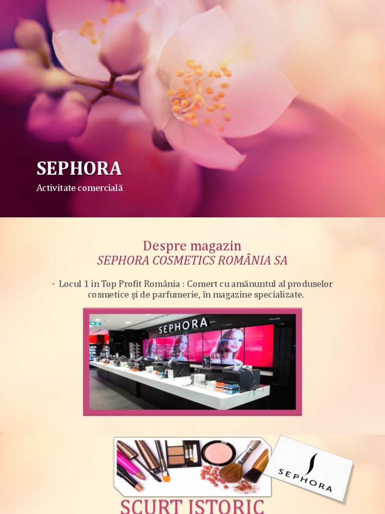 Sephora Prezentare | PDF
