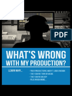 What's Wrong With My Production
