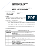 EQUIPOS E INSTRUMENTOS DEL AREA DE BIOQUIMICA Y CONTROL DE CALIDAD.doc