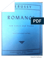 Romance para Viola y Piano