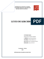 Informe de Lab Circuitos Eléctricos I