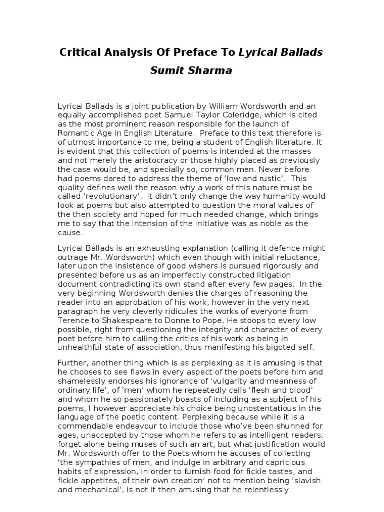 Wordsworth critical essays 08 picture