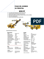 Caracteristicas de Jumbos de Perforación