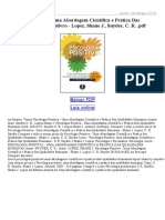 Psicologia Positiva Uma Abordagem Científica e Prática Das Qualidades Humanas PDF