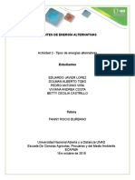 Actividad 2 Tipos de Energias Alternativas