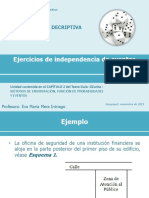 Ejercicios - Independencia de Eventos - Cap2 PDF