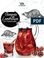 Sangria de Lambrusco com Frutos Vermelhos