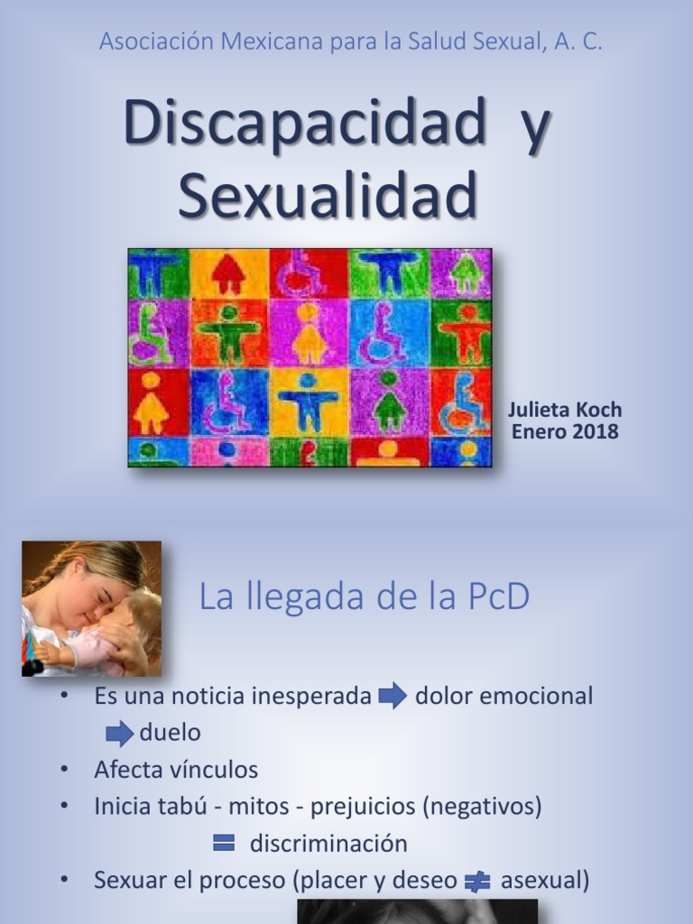 Discapacidad y Sexualidad: Mitos y Realidades | PDF | Invalidez | La ...