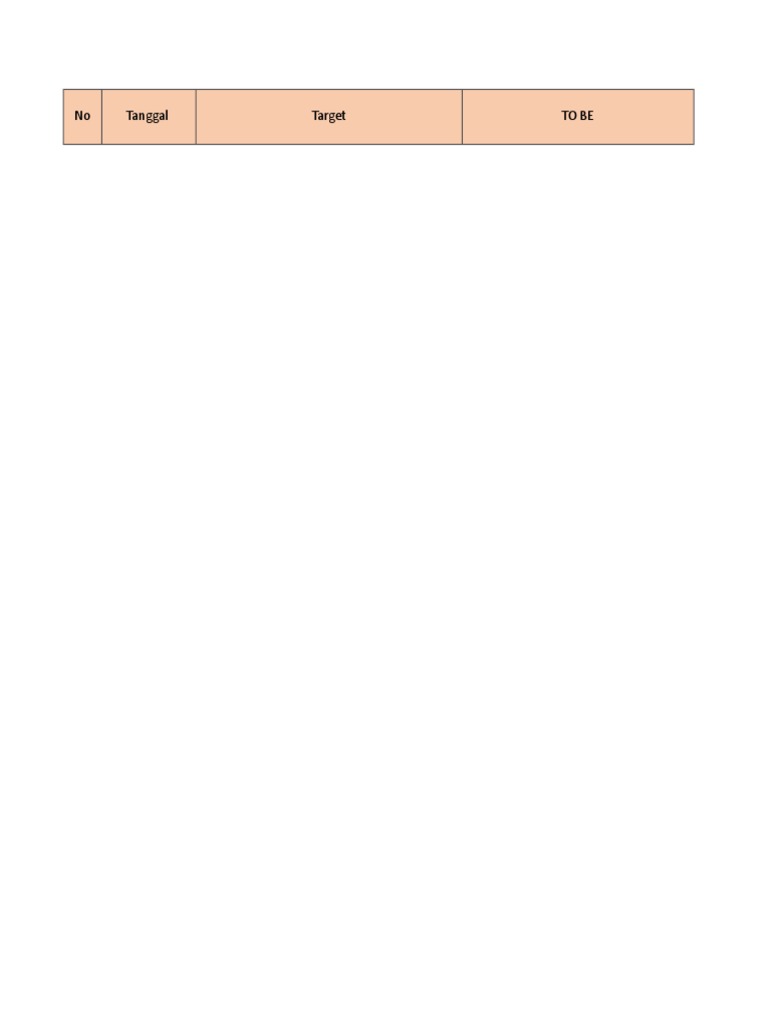 Format Laporan Target Harian | PDF | Pengelolaan Keuangan & Uang